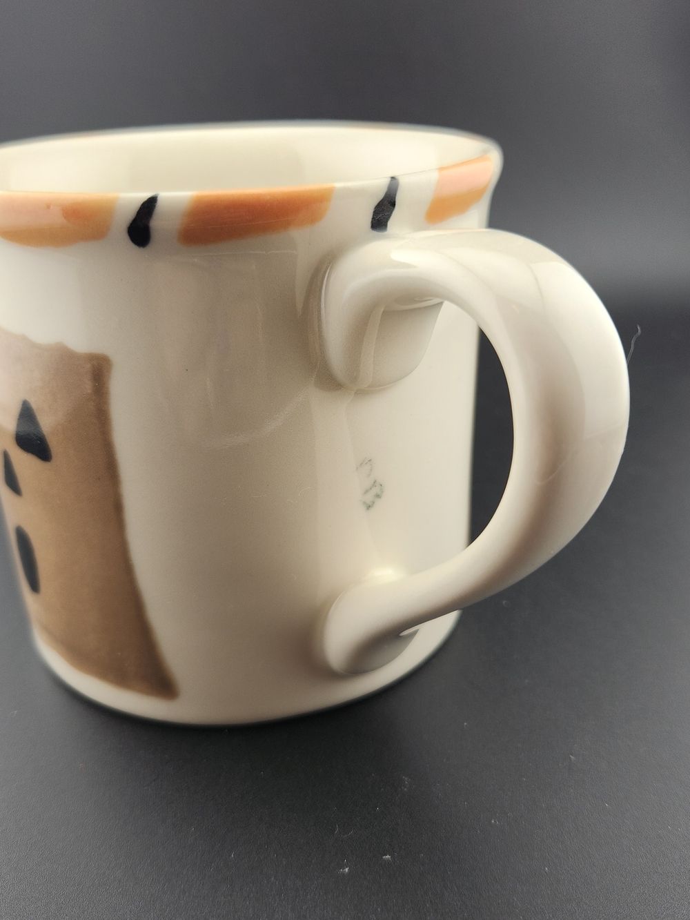 Starbucks Barita Ceramic Halloween Paper Bag Pumpkin Face Mug 14 oz. - Picture 7 of 7
